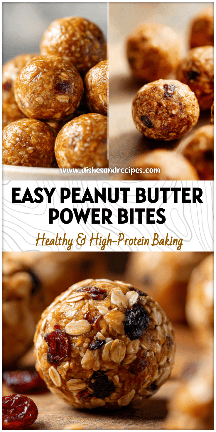 Close-up of Healthy Energy Balls made with oats, peanut butter, and honey for a wholesome Oatballs Recipe.